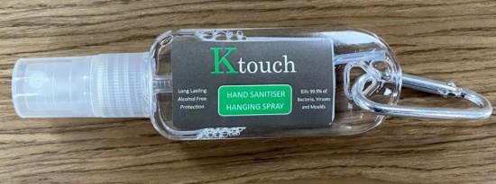 Ktouch Hand Sanitiser Products 30ml